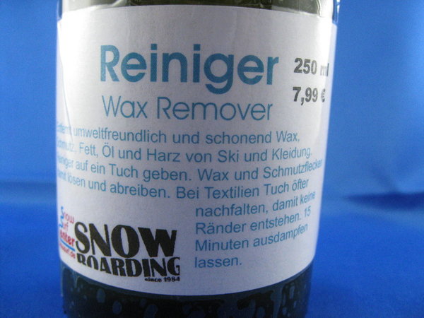 Wax Entferner HOLMENKOL 250 ml
