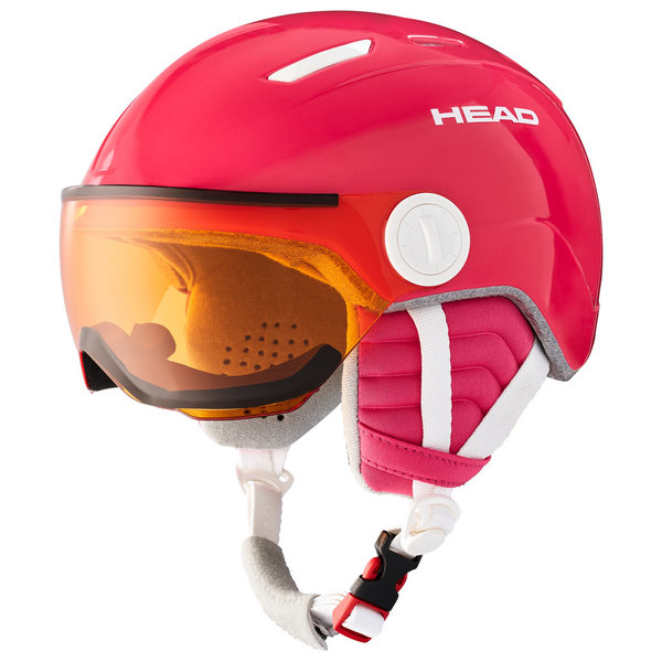 Ski/Snowboardhelm HEAD Maja Visor pink