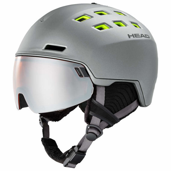 Ski/Snowboardhelm HEAD Radar anthracite/lime